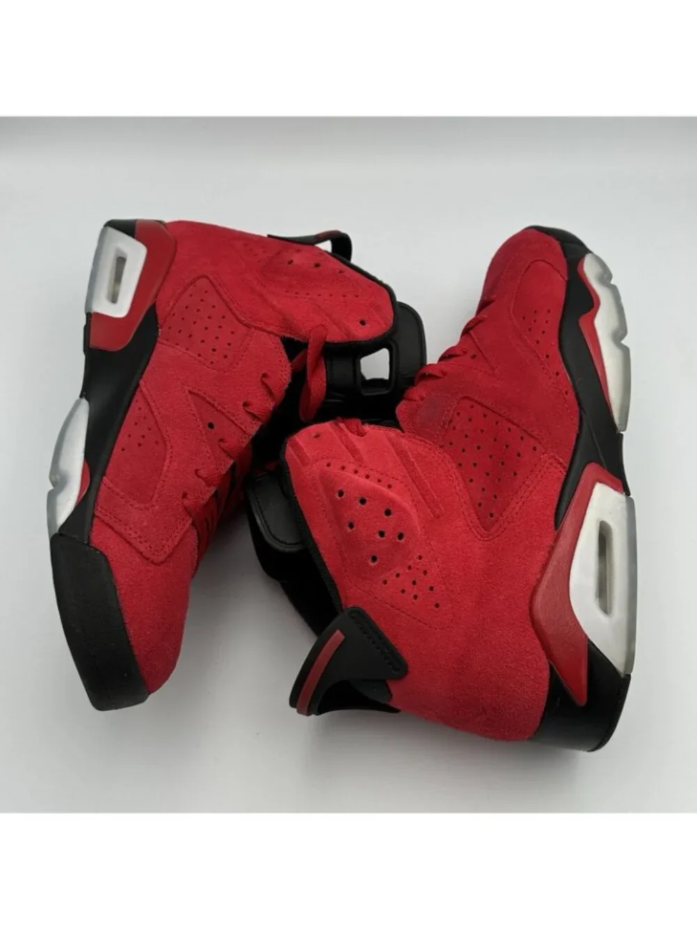 Nike Air Jordan 6 Retro Toro Bravo Sneakers Men’s Size 11 Red Shoes CT8529600